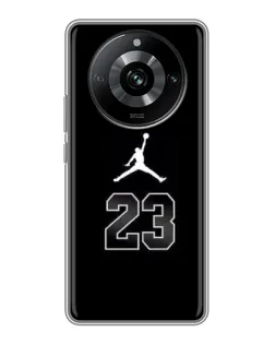Чехол для Realme 11 с картинкой «Jordan Flight 23»