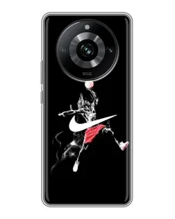 Чехол для Realme 11 с картинкой «Jordan Jumpman»