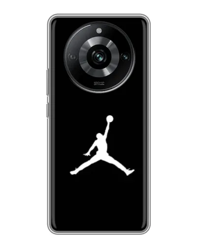 Чехол для Realme 11 с картинкой «Jordan Silhouette»