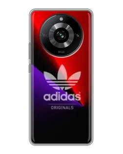 Чехол для Realme 11 с картинкой «Adidas Red Neon» Чехол для Realme 11 с картинкой «Adidas Red Neon»