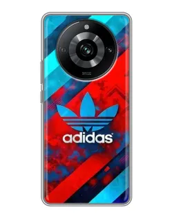 Чехол для Realme 11 с картинкой «Абстракция Adidas»