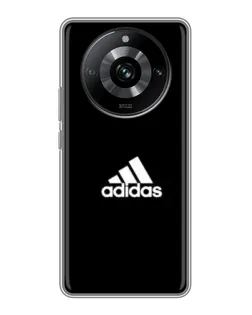 Чехол для Realme 11 с картинкой «Adidas Red Style»