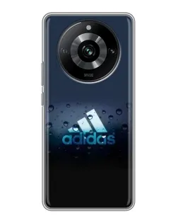 Чехол для Realme 11 с картинкой «Adidas Water Drops»