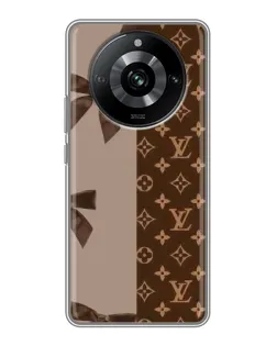 Чехол для Realme 11 с картинкой «Louis Vuitton — банты»
