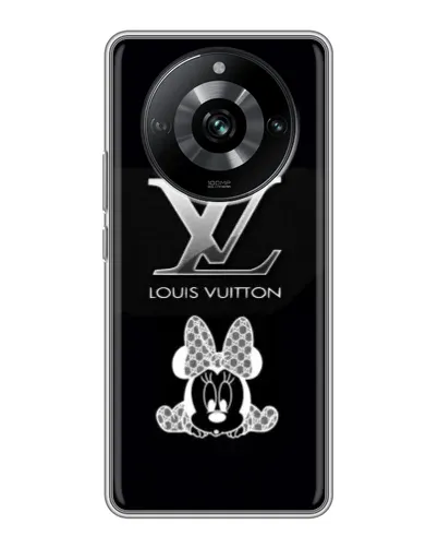 Чехол для Realme 11 с картинкой «LV и Минни Маус»