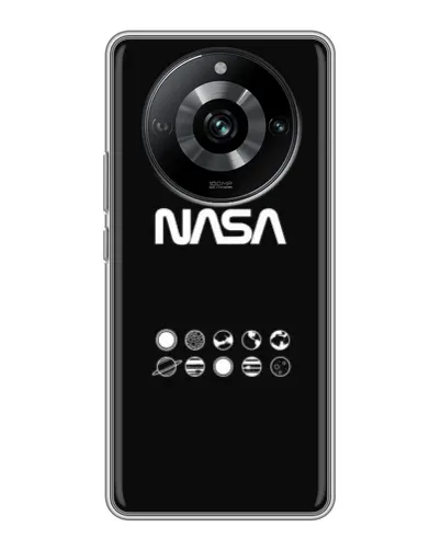 Чехол для Realme 11 с картинкой «NASA — технический принт»