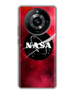 Чехол для Realme 11 с картинкой «NASA — красная туманность» Чехол для Realme 11 с картинкой «NASA — красная туманность»