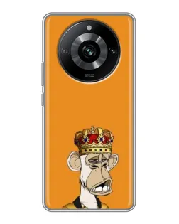 Чехол для Realme 11 с картинкой «Золотая обезьяна Bored Ape» Чехол для Realme 11 с картинкой «Золотая обезьяна Bored Ape»