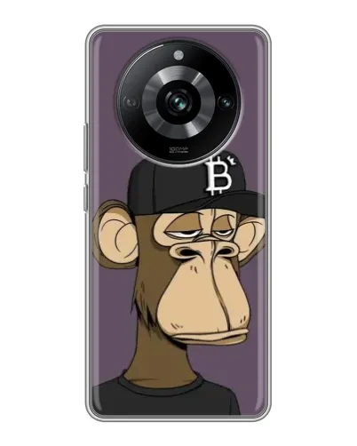 Чехол для Realme 11 с картинкой «Bored Ape в кепке»