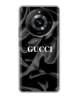 Чехол для Realme 11 с картинкой «Gucci — шелковые волны» Чехол для Realme 11 с картинкой «Gucci — шелковые волны»