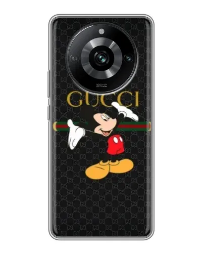 Чехол для Realme 11 с картинкой «Микки Маус Gucci» Чехол для Realme 11 с картинкой «Микки Маус Gucci»