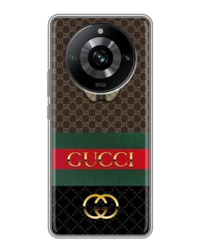 Чехол для Realme 11 с картинкой «Gucci — брендированный десерт» Чехол для Realme 11 с картинкой «Gucci — брендированный десерт»