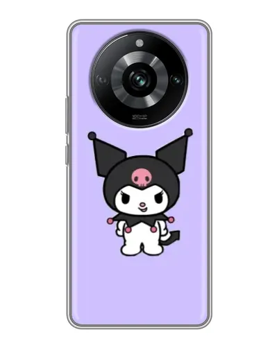 Чехол для Realme 11 с картинкой «Kuromi — нежный фиолетовый»