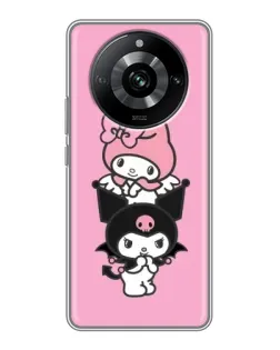 Чохол для Realme 11 з картинкою «My Melody та Kuromi»