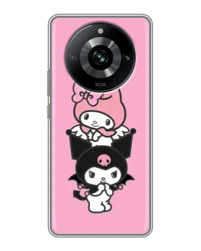Чехол для Realme 11 с картинкой «My Melody и Kuromi»