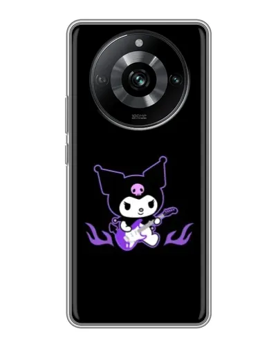 Чехол для Realme 11 с картинкой «Электрическая Kuromi»