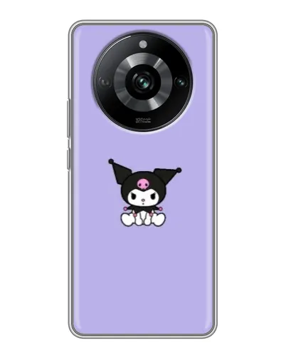 Чехол для Realme 11 с картинкой «Kuromi — фиолетовый минимализм»