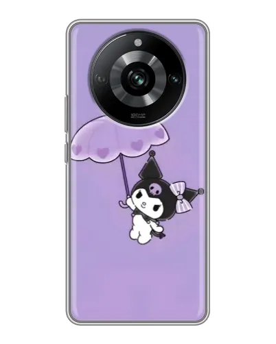 Чехол для Realme 11 с картинкой «Kuromi с зонтиком»