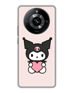 Чохол для Realme 11 з картинкою «Kuromi та серце»