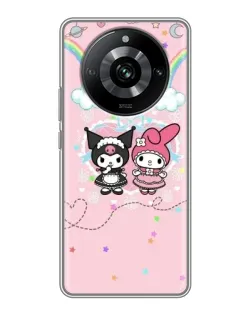 Чохол для Realme 11 з картинкою «My Melody та Kuromi»