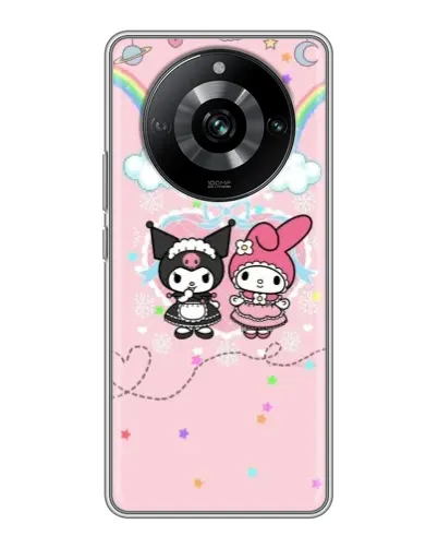 Чехол для Realme 11 с картинкой «My Melody и Kuromi»