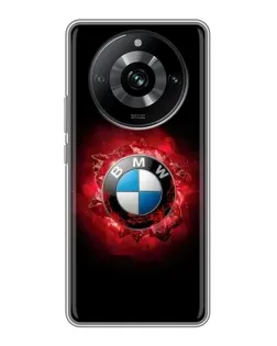 Чохол для Realme 11 з картинкою «Логотип BMW — спалах»