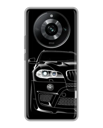 Чохол для Realme 11 з картинкою «Темний силует BMW»