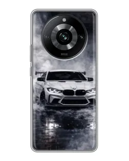 Чохол для Realme 11 з картинкою «BMW крізь туман»