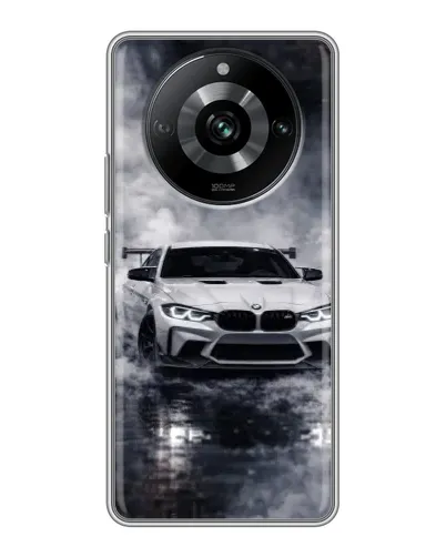 Чохол для Realme 11 з картинкою «BMW крізь туман»
