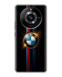 Чохол для Realme 11 з картинкою «BMW M-Power неон»