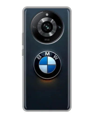 Чохол для Realme 11 з картинкою «Логотип BMW — мінімалізм»