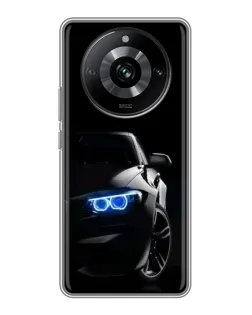 Чохол для Realme 11 з картинкою «BMW — нічний погляд»