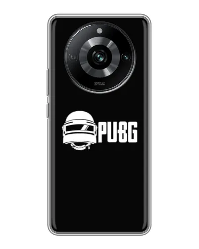 Чехол для Realme 11 с картинкой «PUBG — классический лого»