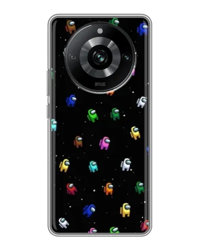 Чехол для Realme 11 с картинкой «Экипаж Among Us»