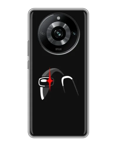 Чехол для Realme 11 с картинкой «Among Us шлем»