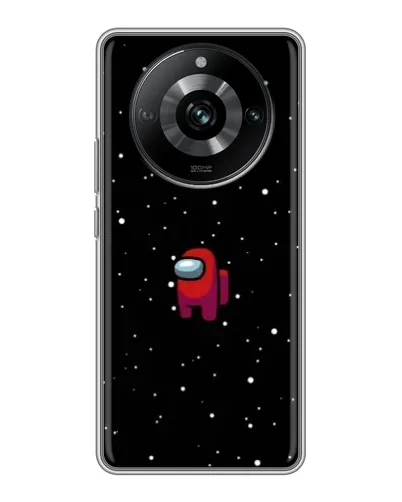 Чехол для Realme 11 с картинкой «Красный Among Us»