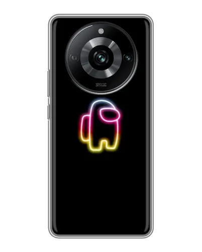 Чехол для Realme 11 с картинкой «Among Us градиент»