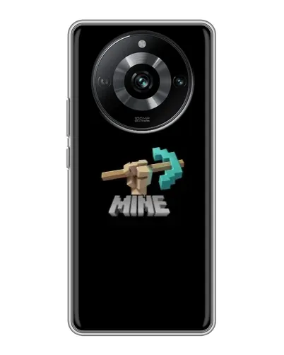 Чехол для Realme 11 с картинкой «Алмазная кирка» Чехол для Realme 11 с картинкой «Алмазная кирка»