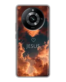 Чехол для Realme 11 с картинкой «Сияние Имени Jesus»