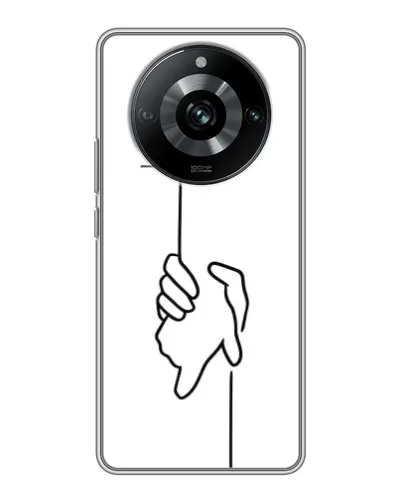 Чехол для Realme 11 с картинкой «Рука держит»