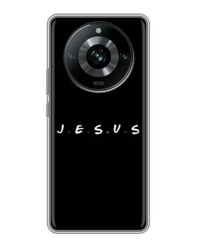 Чехол для Realme 11 с картинкой «Точки веры J.E.S.U.S.»