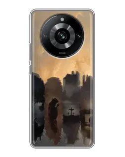 Чехол для Realme 11 с картинкой «Дорога к вере»