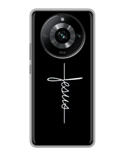 Чехол для Realme 11 с картинкой «Тонкая линия веры»