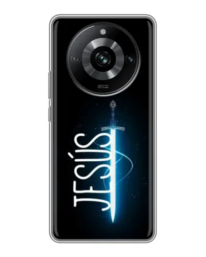 Чехол для Realme 11 с картинкой «Меч Духа Jesus»