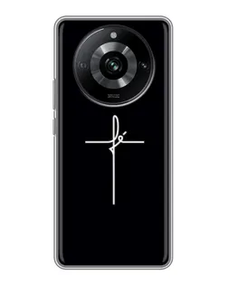 Чохол для Realme 11 з картинкою «Тонкий хрест»