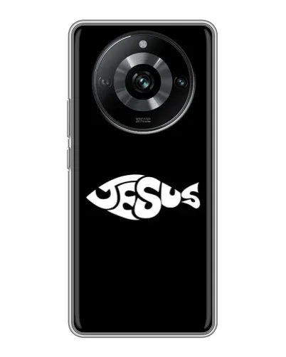Чохол для Realme 11 з картинкою «Риба Jesus» Чохол для Realme 11 з картинкою «Риба Jesus»