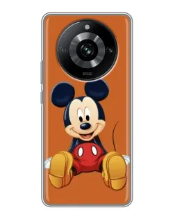 Чехол для Realme 11 с картинкой «Микки отдыхает»