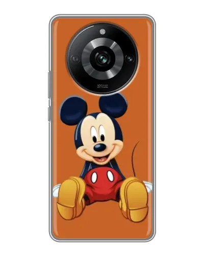 Чехол для Realme 11 с картинкой «Микки отдыхает»