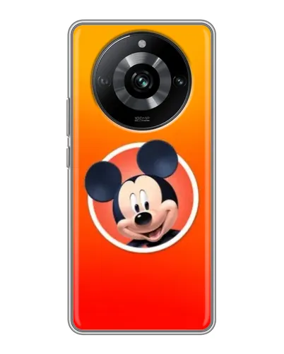 Чехол для Realme 11 с картинкой «Mickey в круге»