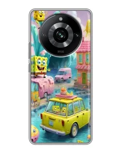 Чохол для Realme 11 з картинкою «Монстр-трак пригоди»